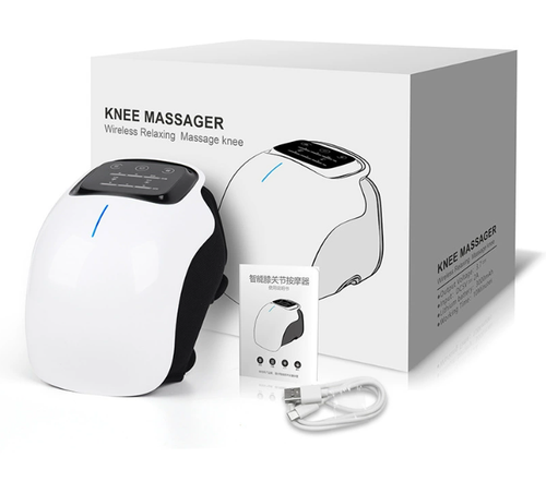 Elektrisk Knämassagemaskin – Infraröd Värme & Vibration