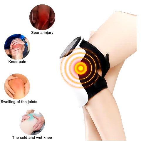 Elektrisk Knämassagemaskin – Infraröd Värme & Vibration